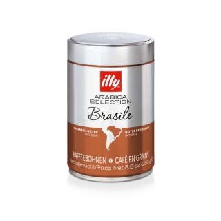 Кофе в зернах illy Monoarabica Brazil 250гр ж/б