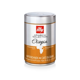 Кофе в зернах illy Monoarabica Ethiopia 250гр ж/б