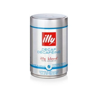 Кофе в зернах illy Decaffeinato 250гр ж/б
